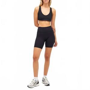 NEW JOAH BROWN cross back top in sueded onyx